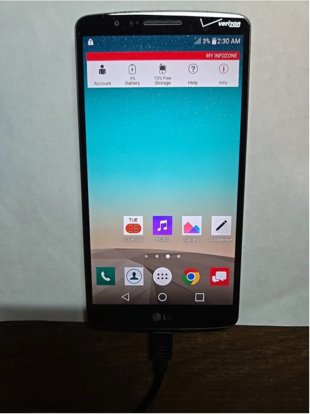 LG VS985 Phone - Verizon - 32GB - Grey